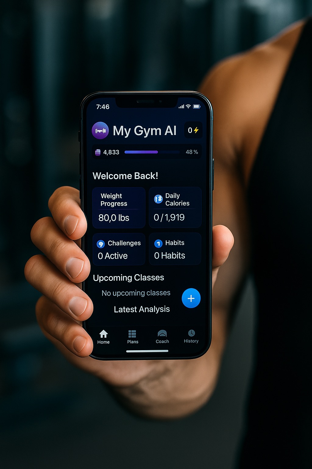 My Gym AI App Screenshot 1