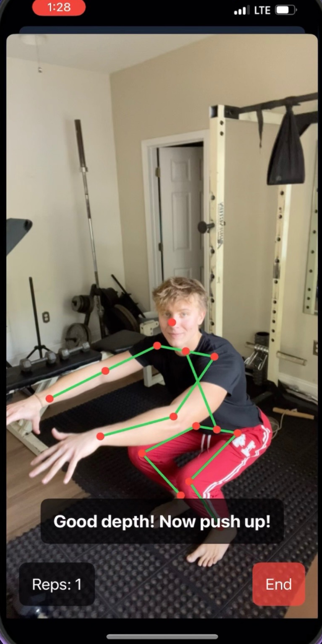 My Gym AI App Screenshot 2